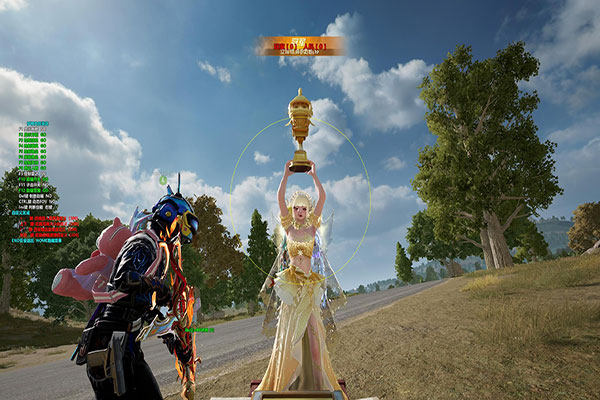 CF诛仙辅助破解版透视自瞄效果